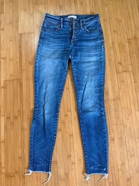 Madewell Indigo High-Rise Skinny Jeans